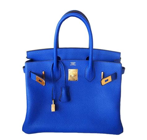 hermes birkin bag electric blue